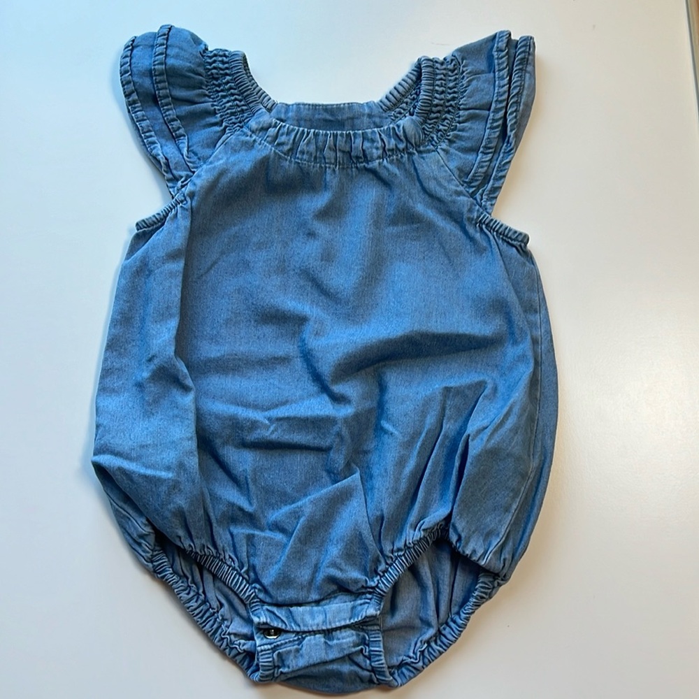 Old Navy Denim One-Piece Romper
